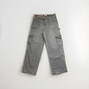 celebrity ace 90s skater jeans, cargo pockets, women's 18